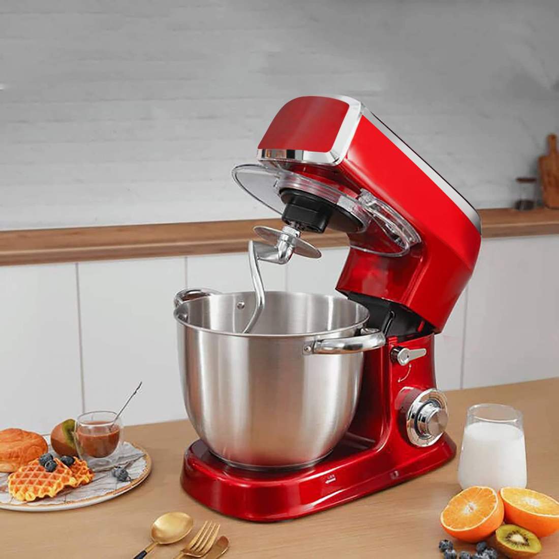 Köksmaskin / Köksassistent, 2100W - 7.5 L - Röd | Hem & Hobby - Hem & Hushåll - Hushållsapparater - Hushållsmaskiner & Köksassistenter | Pryloteket