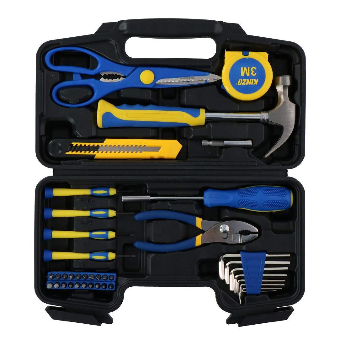 Verktygslåda med Verktyg - 39 Delar | Hem & Hobby - Hem & Hushåll - Bygg - Mätinstrument & Verktyg - Övriga Mätinstrument & Verktyg | Pryloteket