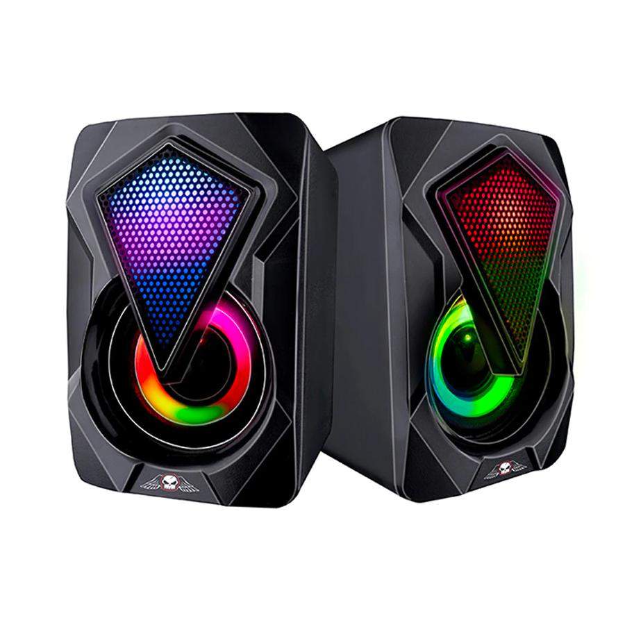 2x Gaming højttalere - RGB