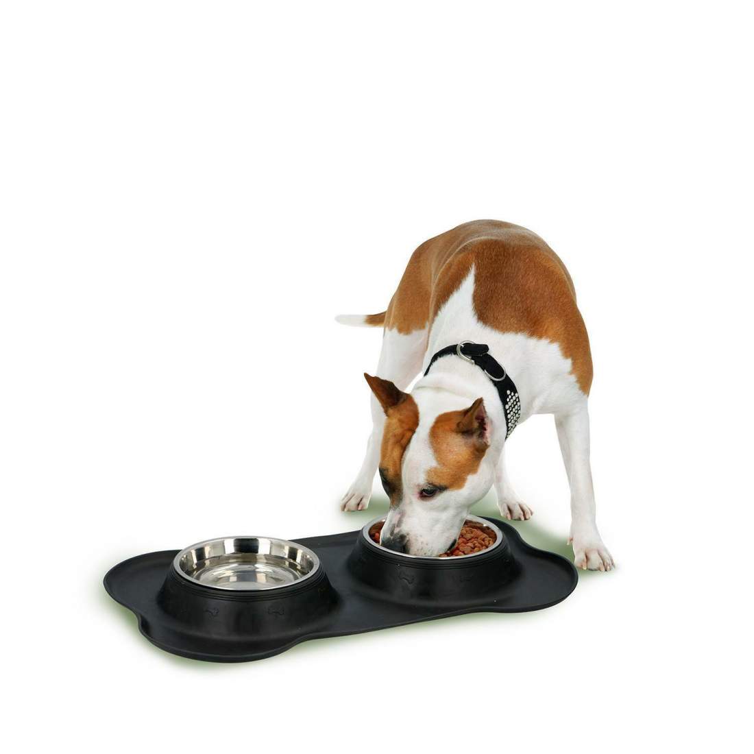 Mat- och Vattenskål till Husdjur - Rostfritt Stål