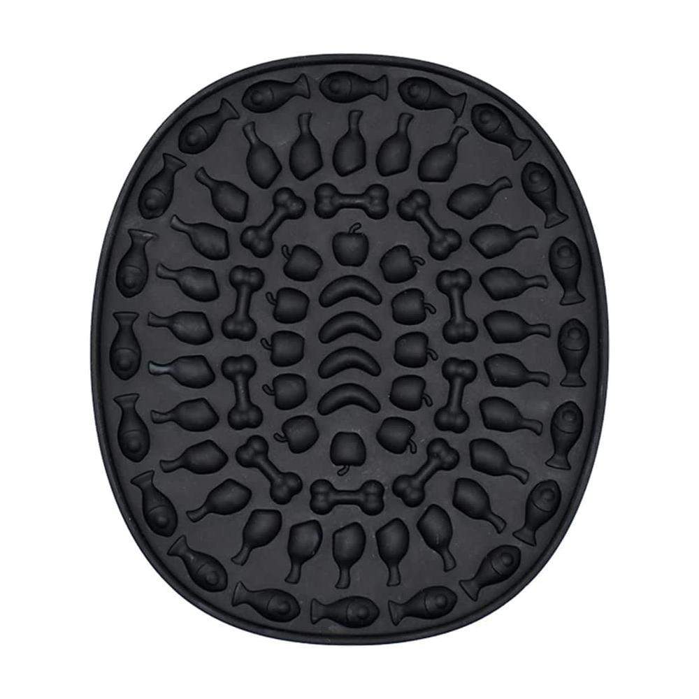 Slikmåtte til hunde - Sort