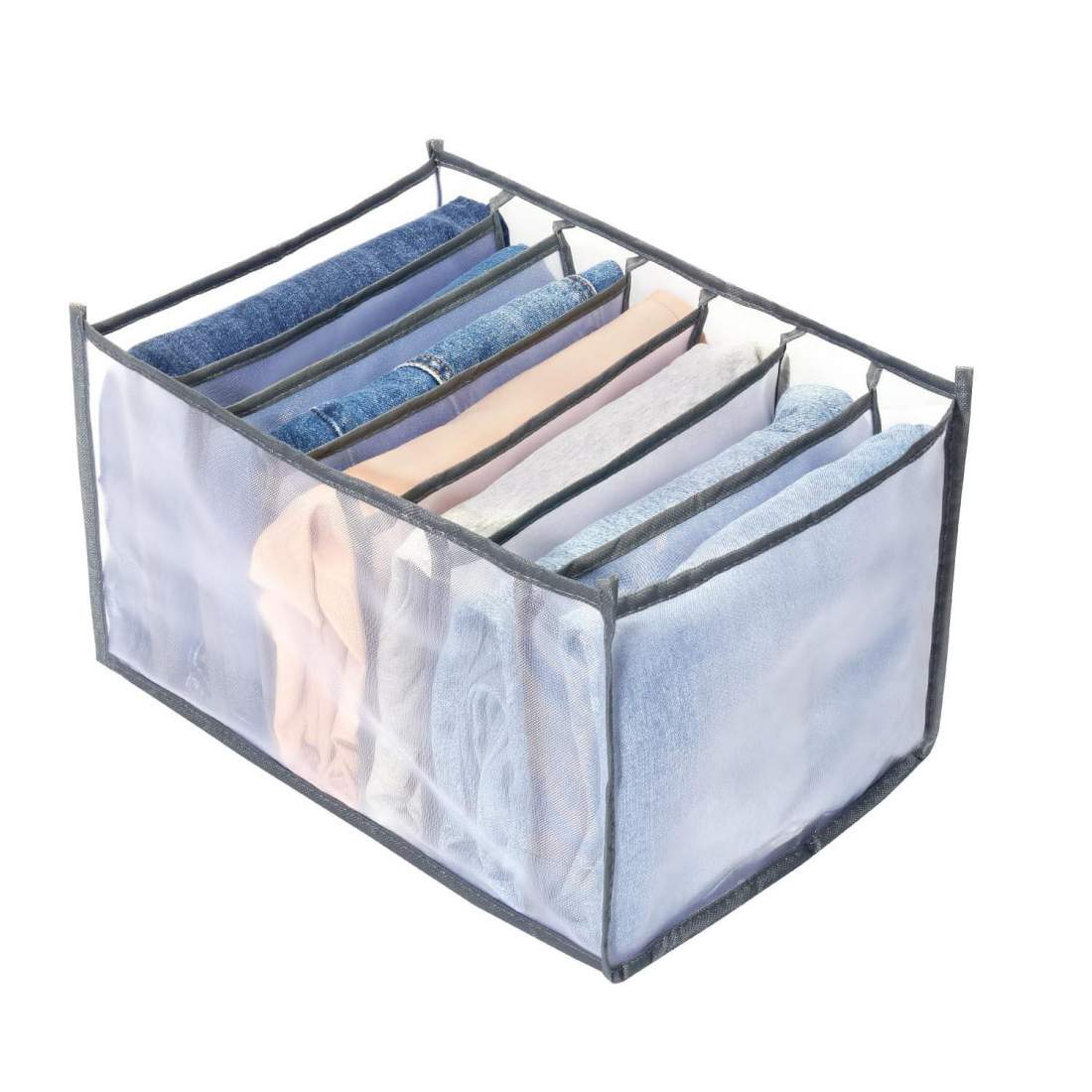 Klädförvaring - Box med 7 fack