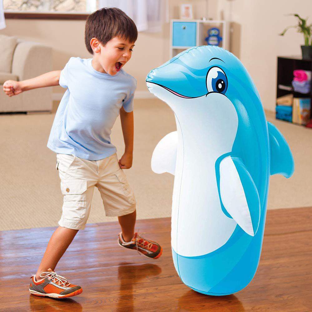 Intex, Inflatable Punching Bag Dolphin