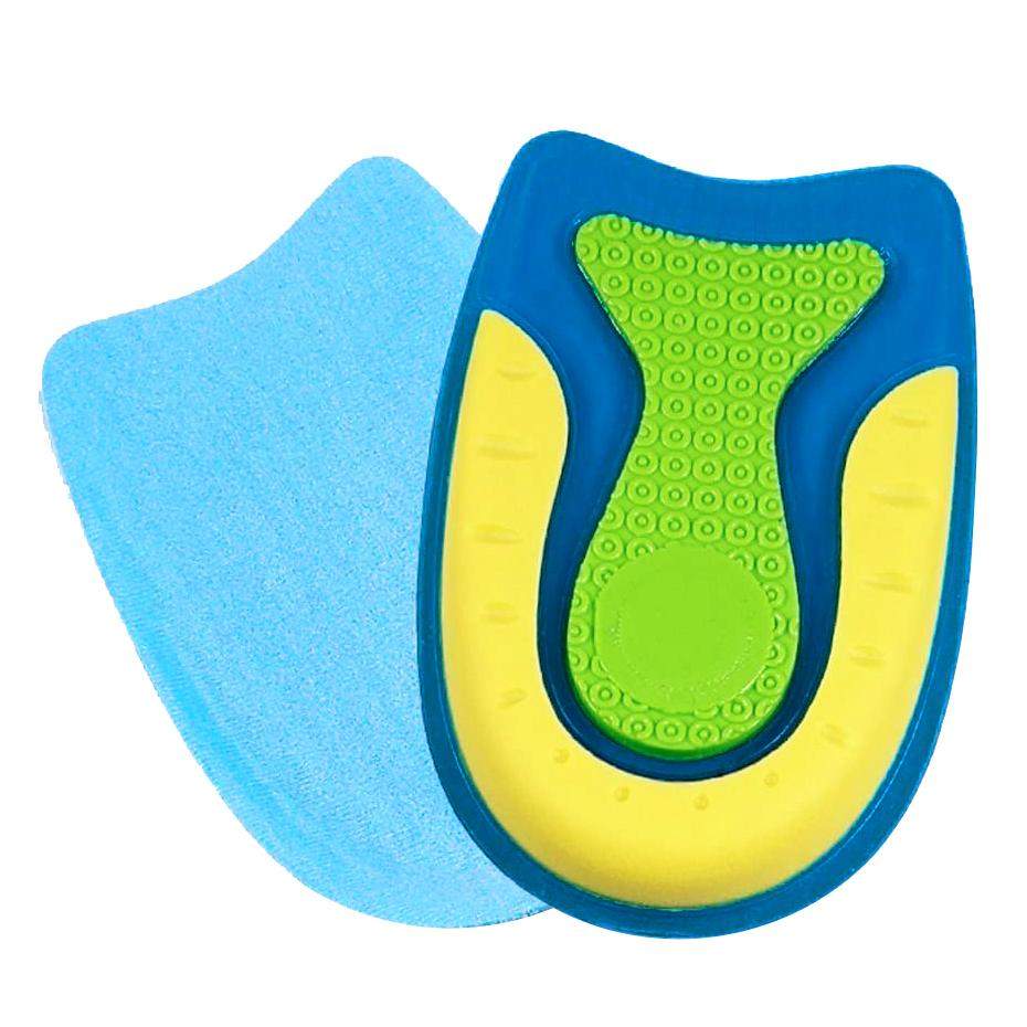 2x Kengänpohjalliset Kantapäille - Silikoni