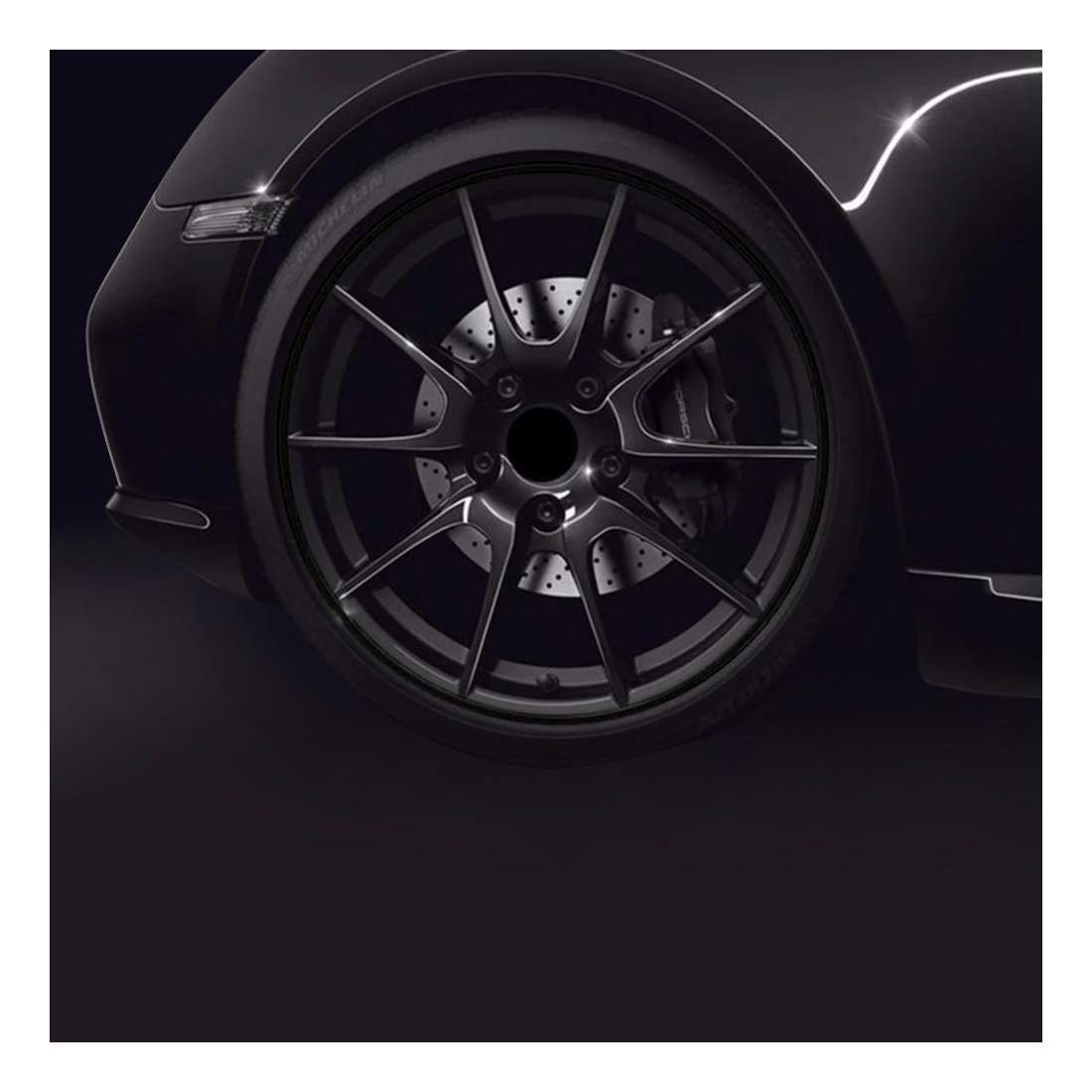 Fälgstripes, 8 Meter - Svart | Elektronik - Biltillbehör - Övrigt | Pryloteket