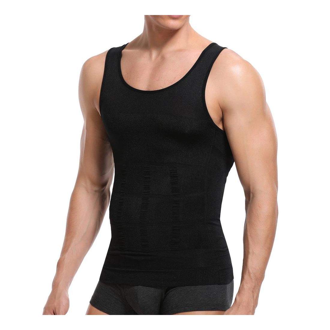 Kompressionslinne Herr - Svart | Sport & Fritid - Träning - Träningskläder & Accessoarer - Träningskläder - Träningslinnen | Pryloteket