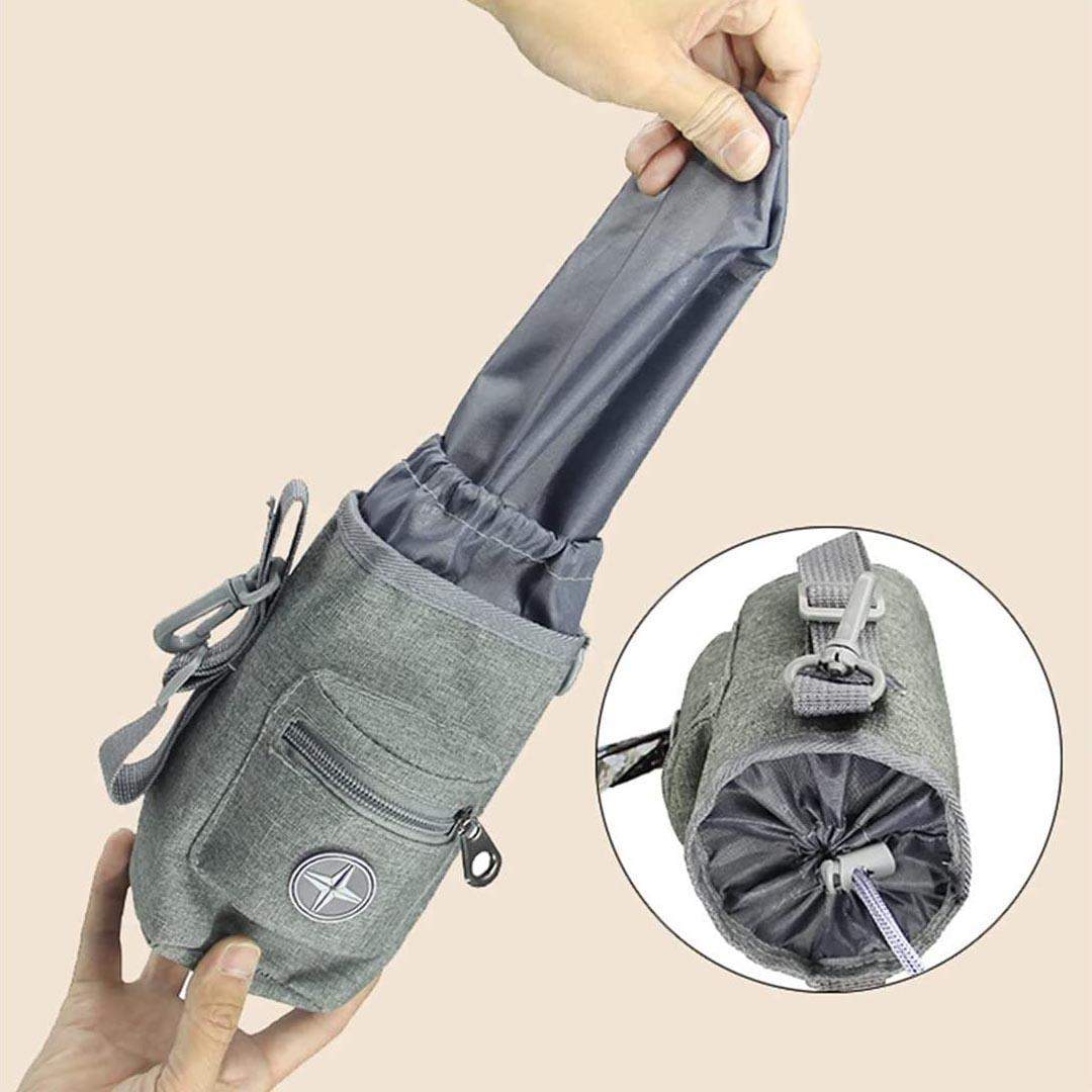 Godbidspose til hundetræning - Grå