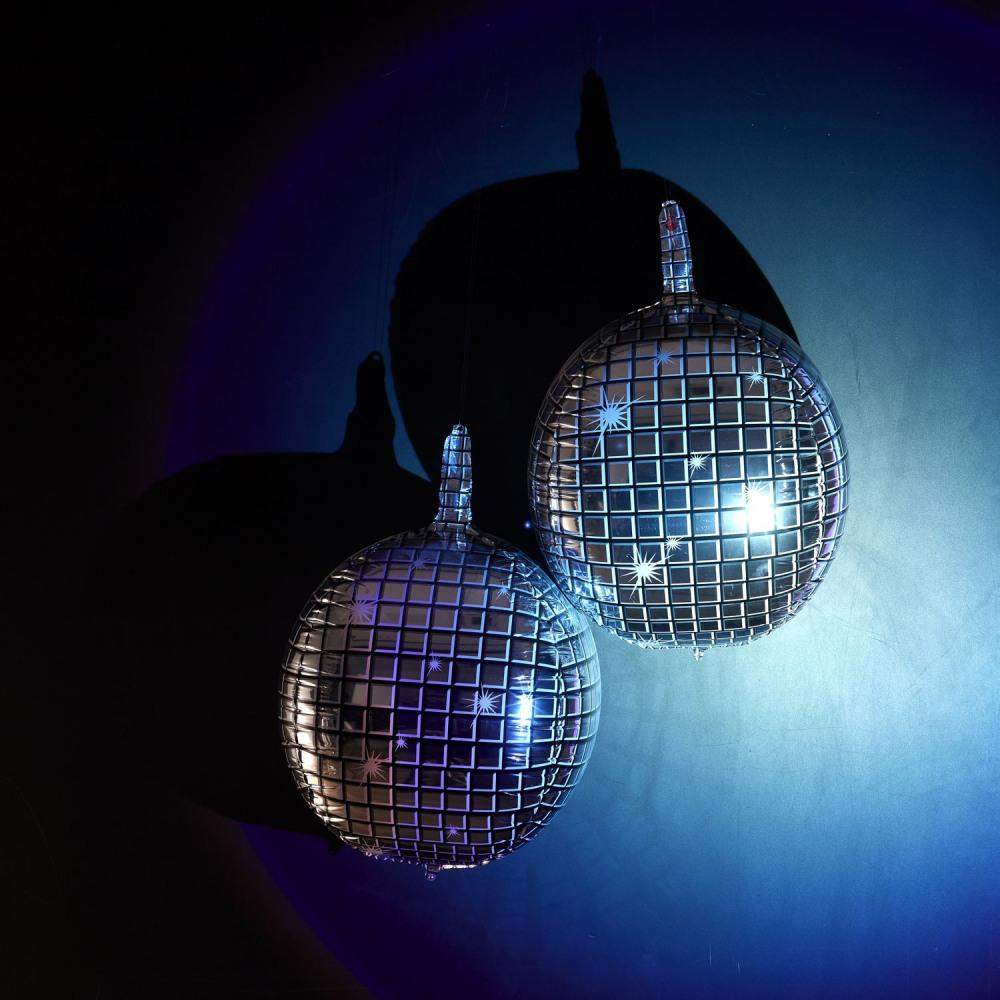 2x Oppustelige Discobolde