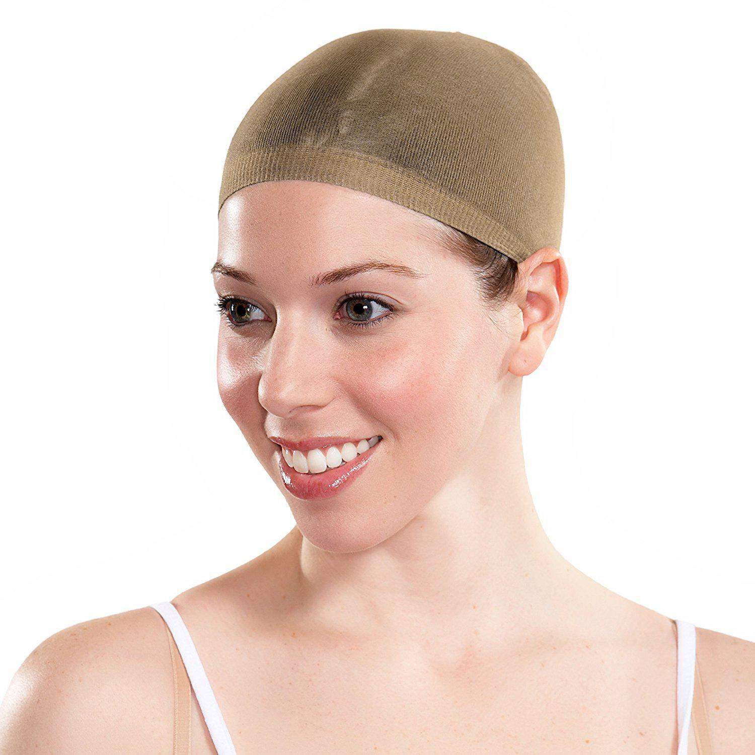 Parykhætte, 2-pak - Beige