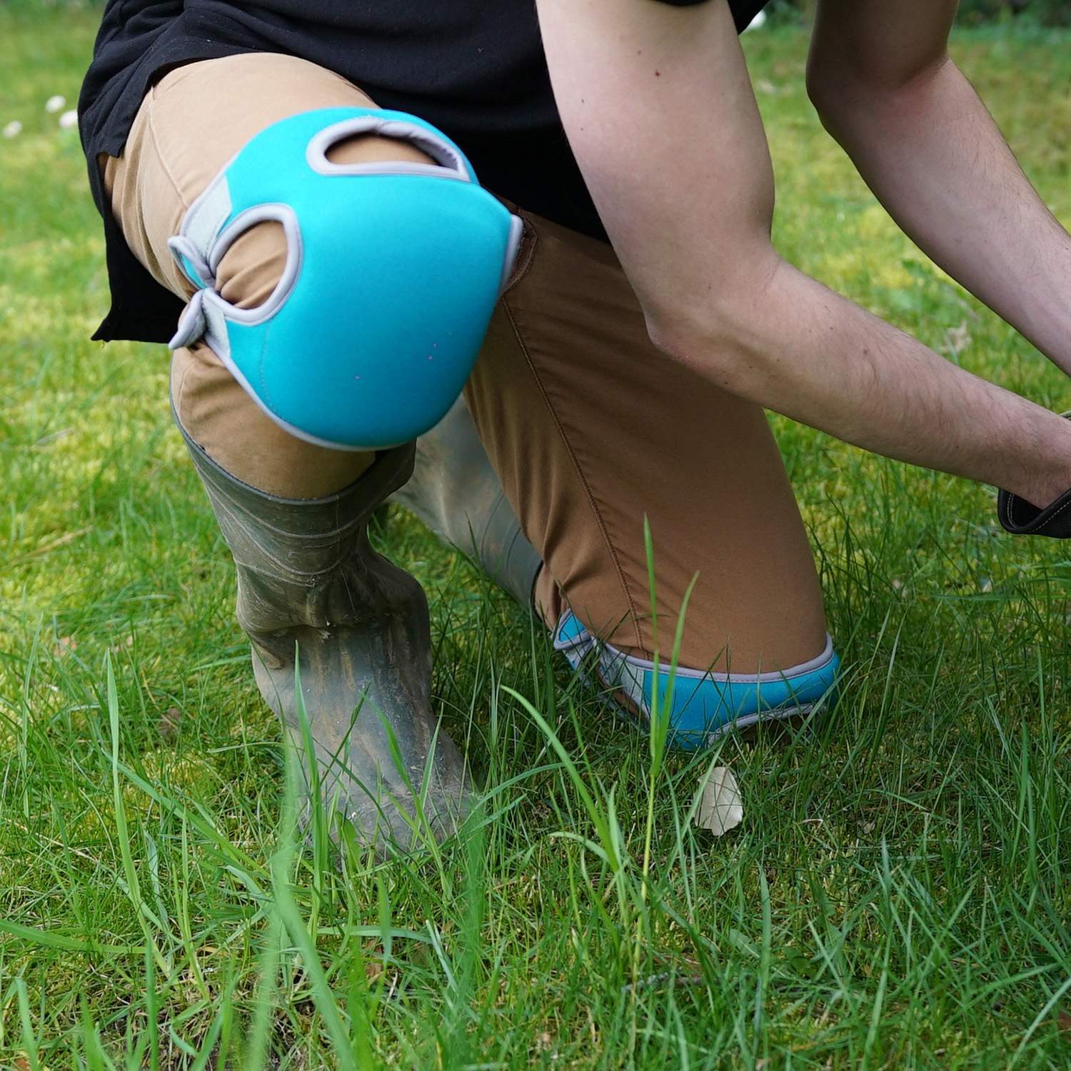 Knæbeskyttere med Memory Foam - 1 par