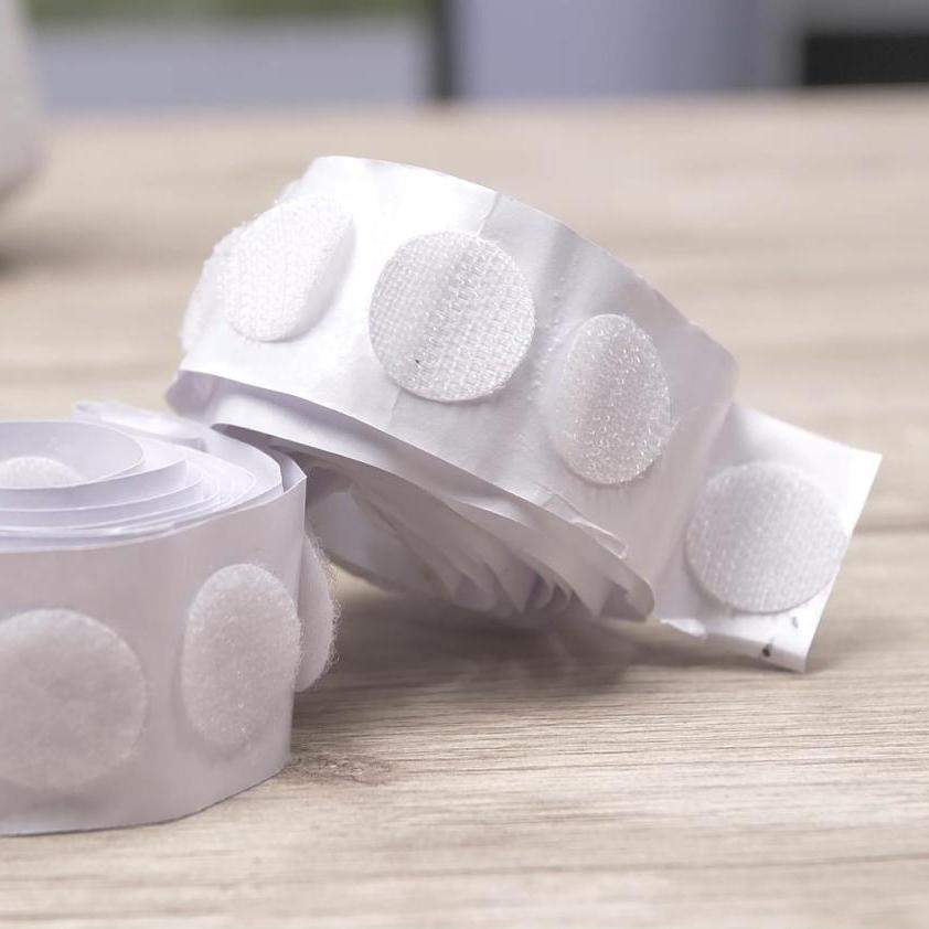 Selvklæbende velcropuder - 62 stk