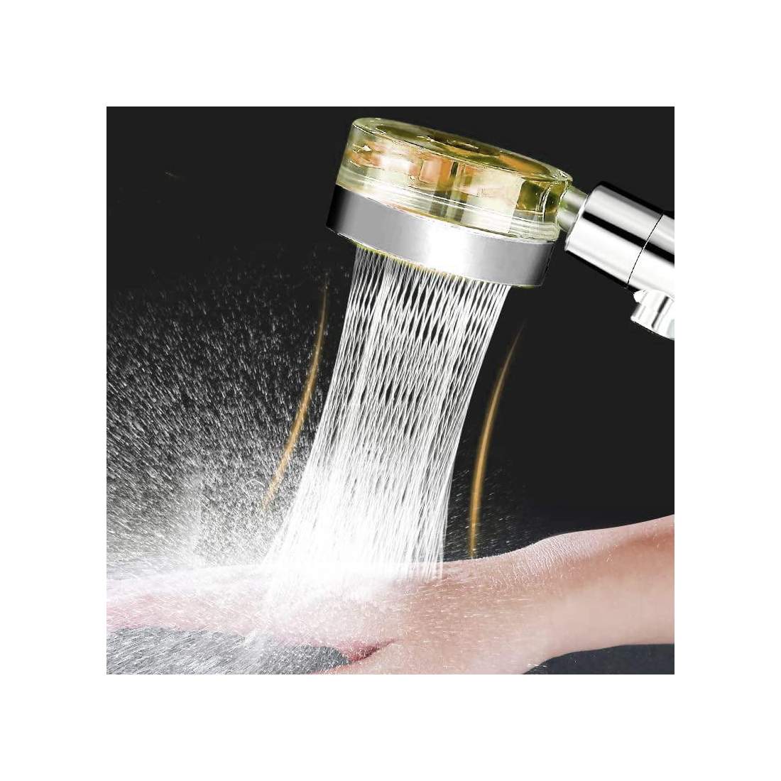 Duschmunstycke med Rengöringsfilter - Guld | Hem & Hobby - Hem & Hushåll - Badrum - Duschmunstycken | Pryloteket