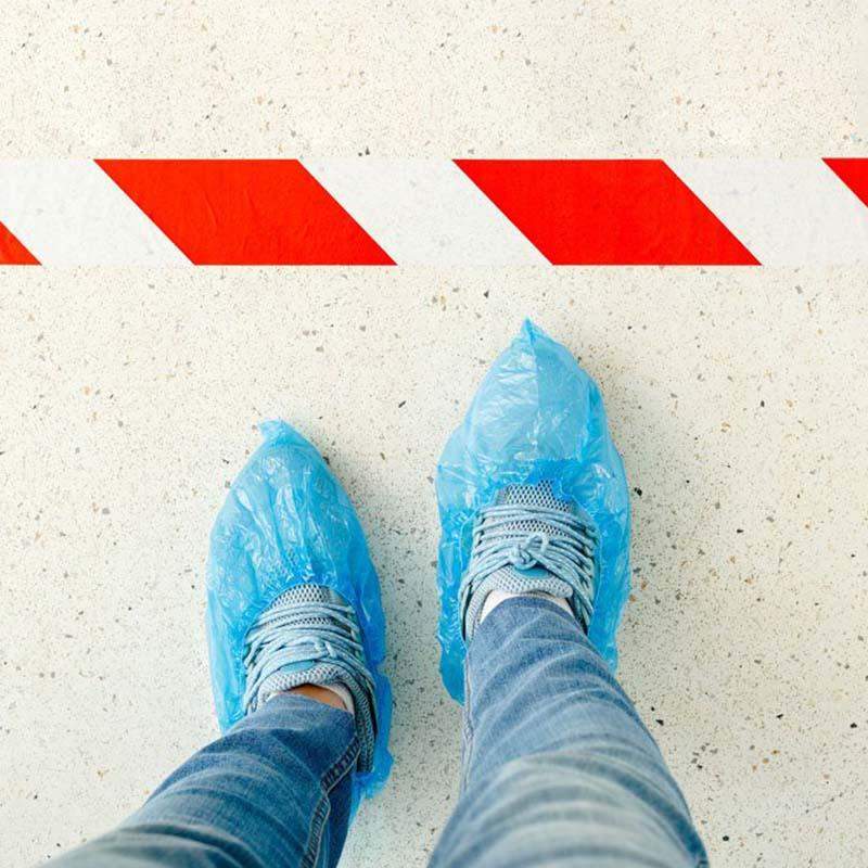 100x Skoovertræk til automatisk dispenser