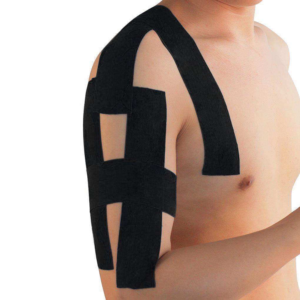 Kinesiologitape, sort - 5 m