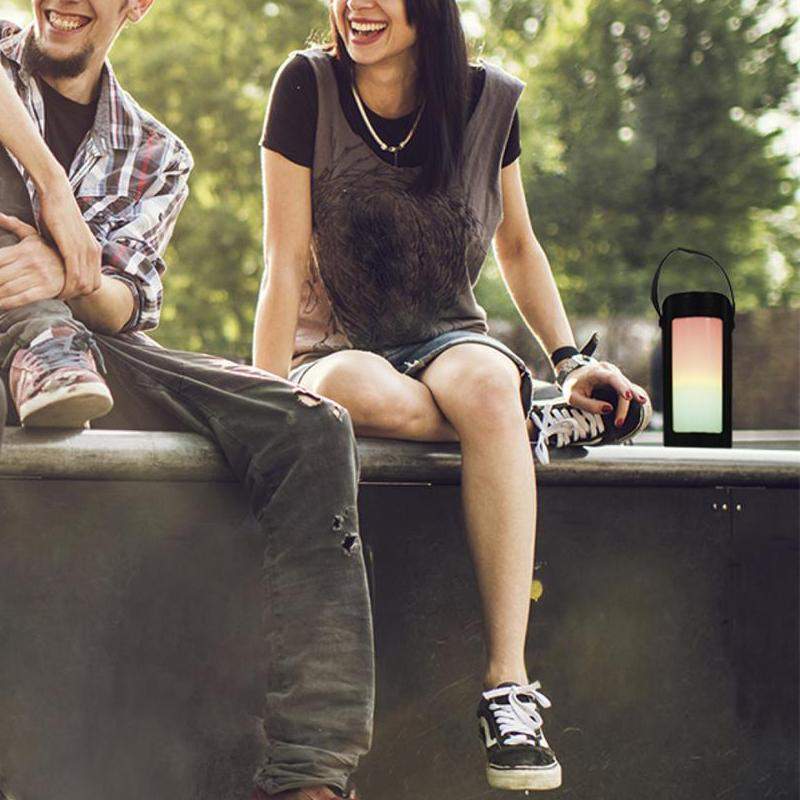 Trådløse højttalere med LED-belysning