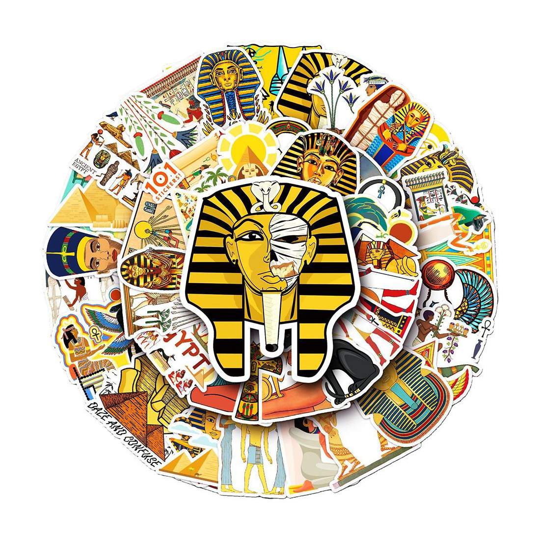 Klistermärken - Antikens Egypten - 50 st | Leksaker & Spel - Leksaker - Rittillbehör & Pyssel - Klistermärken | Pryloteket