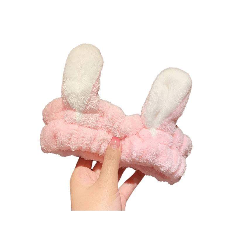 Blødt hårbånd med kaninører