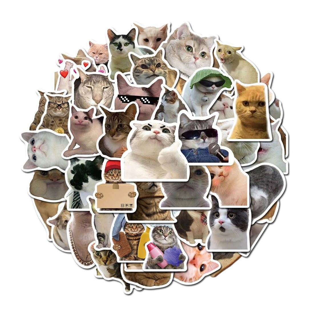 Klistermärken Katter - 50 st | Leksaker & Spel - Leksaker - Rittillbehör & Pyssel - Klistermärken | Pryloteket