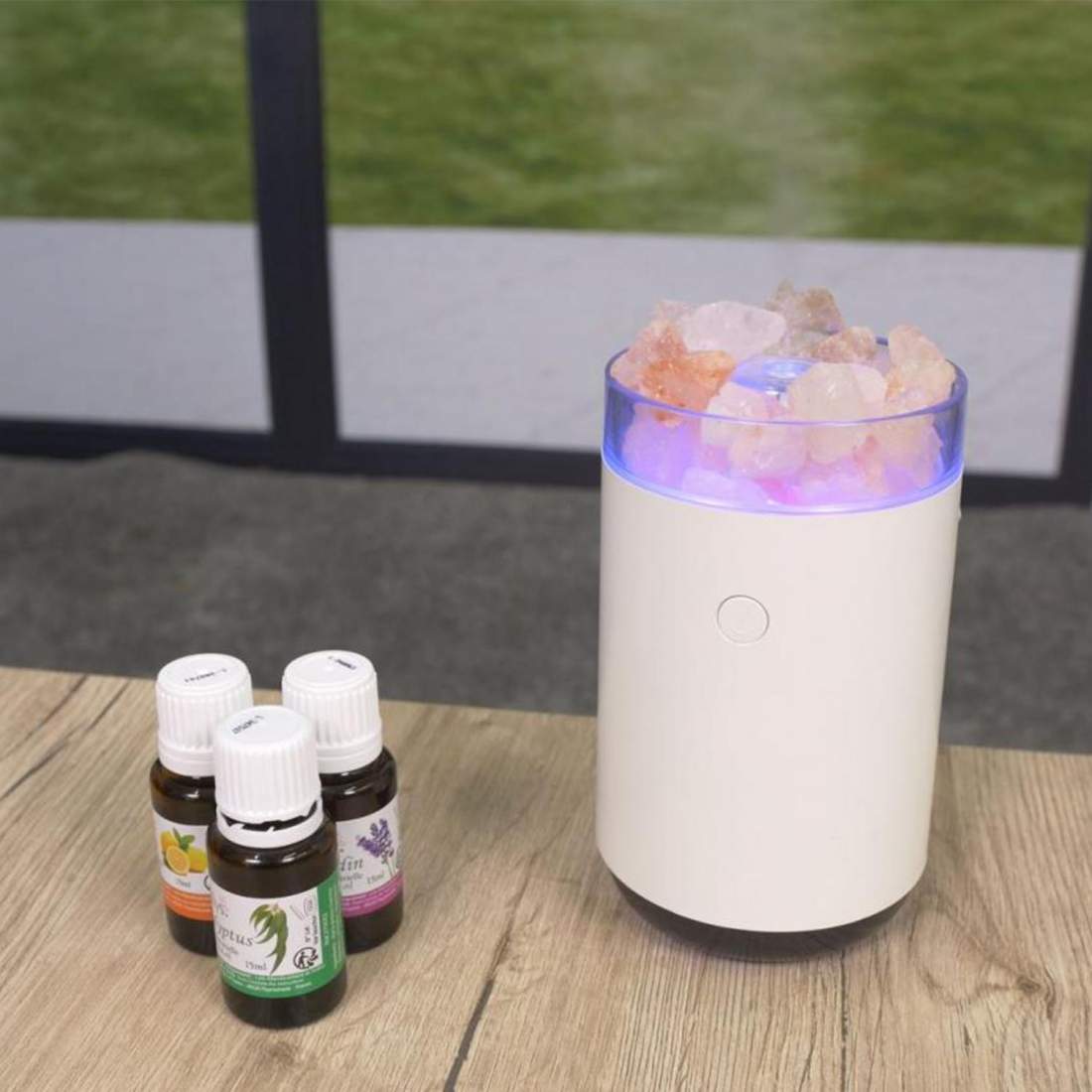 Doftspridare för Eteriska Oljor och Salt | Hem & Hobby - Hem & Hushåll - Inomhusklimat - Luftfuktare | Pryloteket