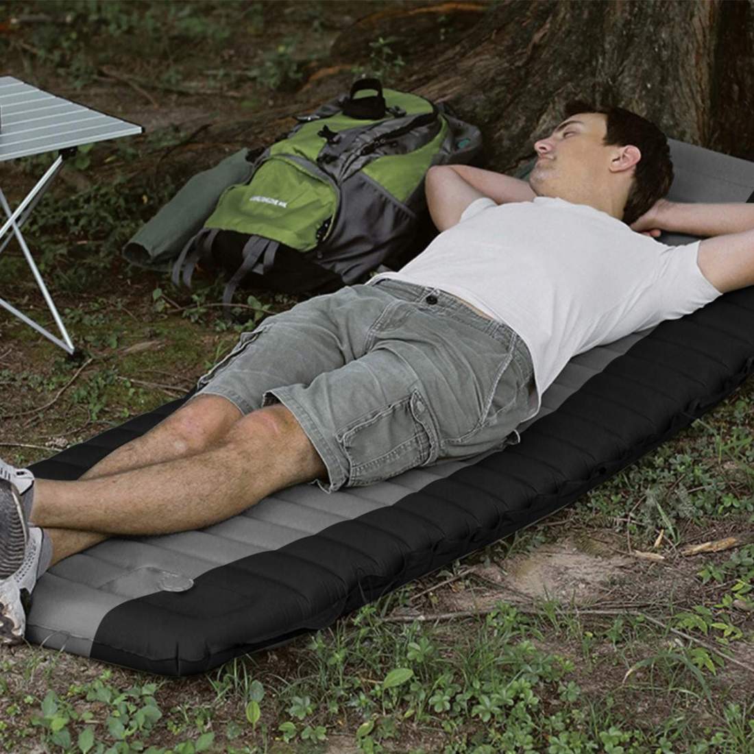 Liggunderlag med Inbyggd Pump