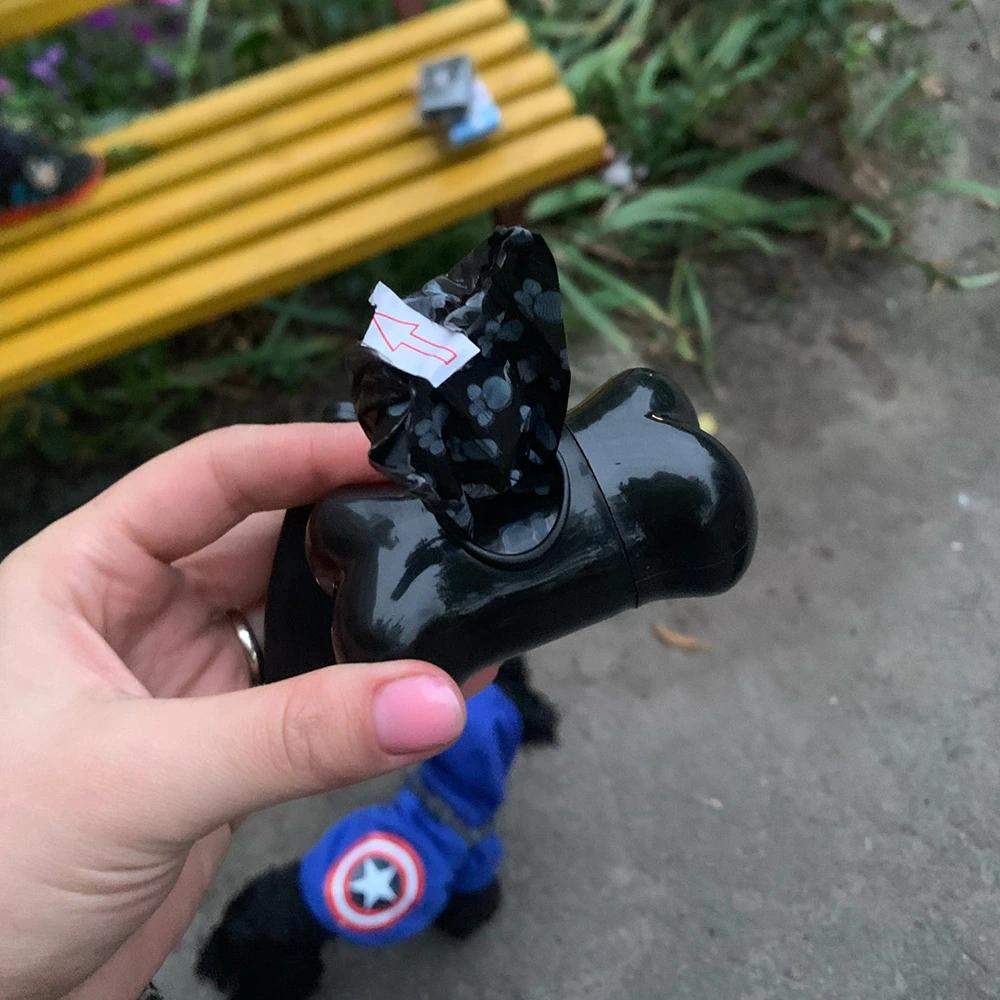 Hundetaske med holdere - sort