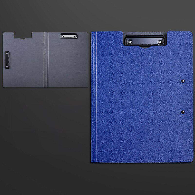 Skrivplatta med Dubbla Klämmor - A4 - Blå | Hem & Hobby - Hem & Hushåll - Förvaring & Organisering | Pryloteket