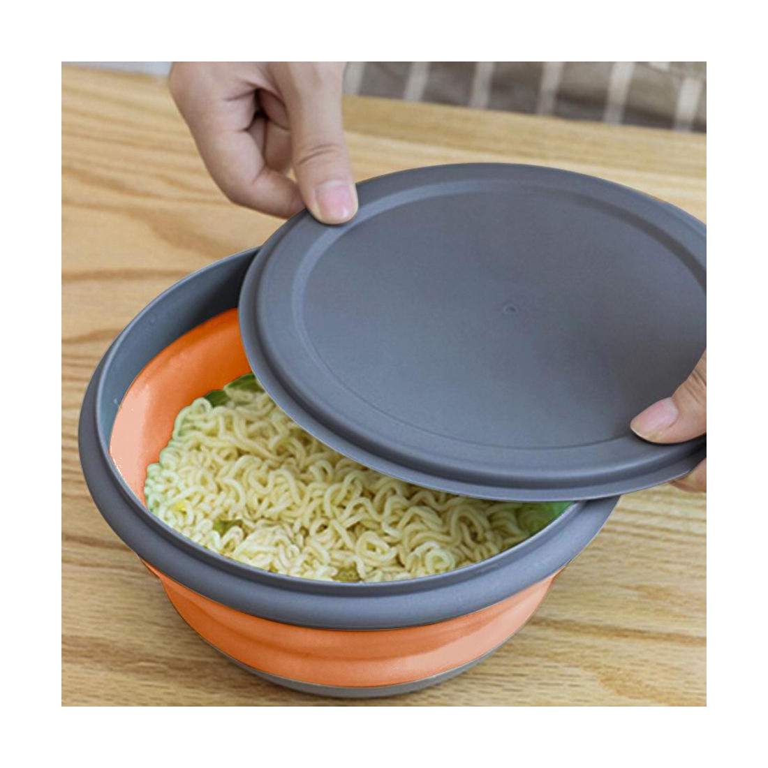 Hopfällbar Matlåda i Silikon - 3 st | Hem & Hobby - Hem & Hushåll - Kök - Köksförvaring - Matlådor | Pryloteket