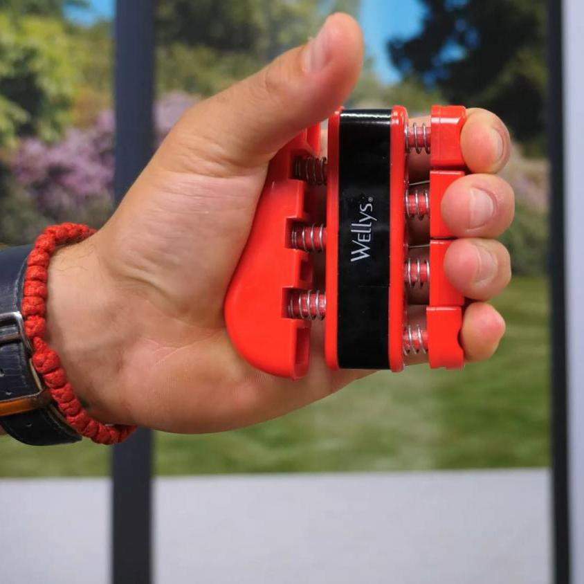 Hånd- og fingertræner - rød