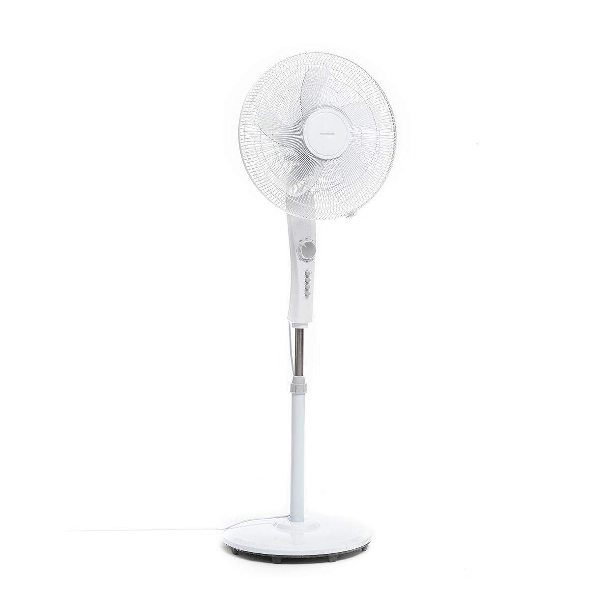 Gulvventilator med AC - 110–138 cm - Timer - 45 W