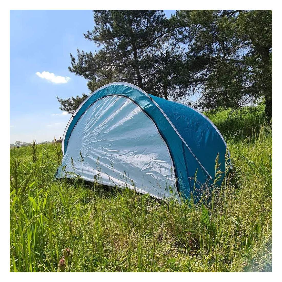 Strandtält 200 x 120 x 110 cm - 3 Personer | Sport & Fritid - Friluftsliv & Camping | Pryloteket