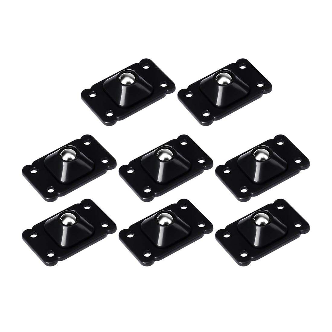 Självhäftande Hjul - Rostfritt Stål - 8 st