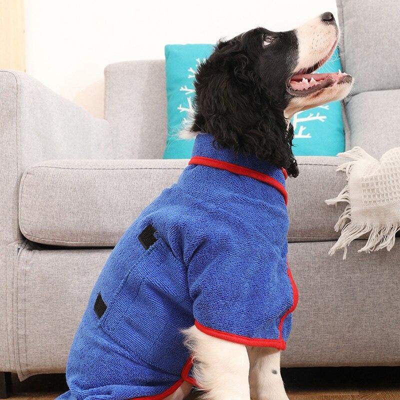 Badrock för Hund - Blå - Storlek M | Hem & Hobby - Husdjur - Hund - Övrigt | Pryloteket