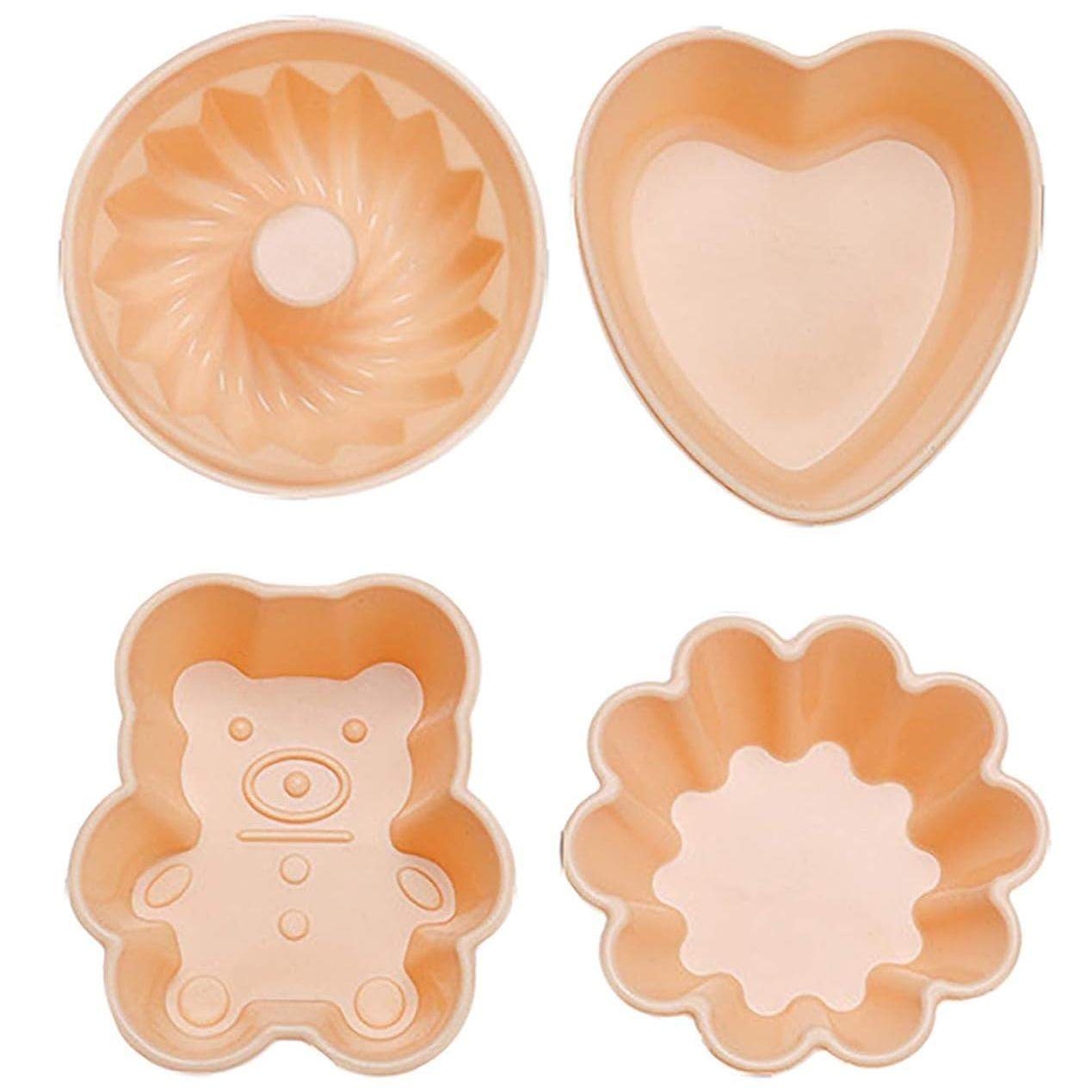 4 cupcake forme - silikone
