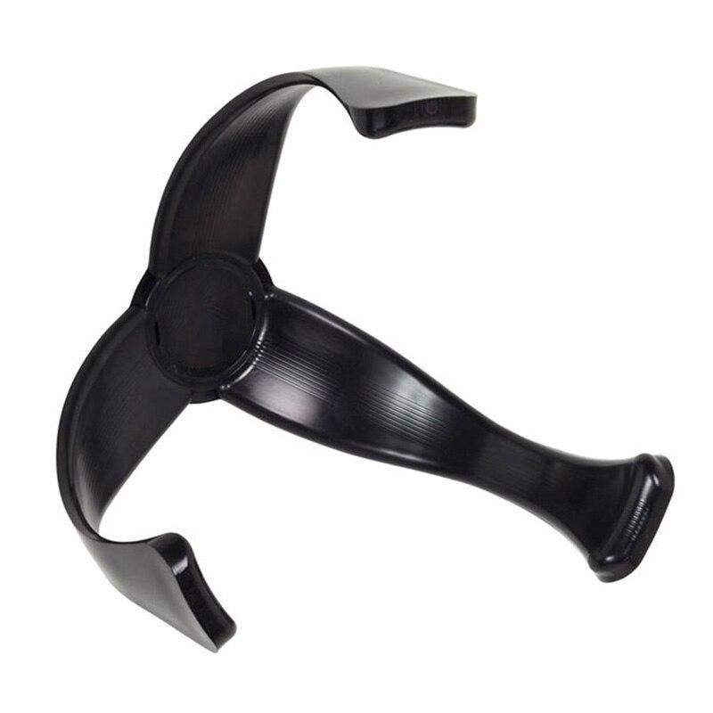 Vægholder til bold - sort - plast