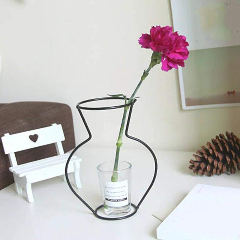 Unik planteholder - jern - sort