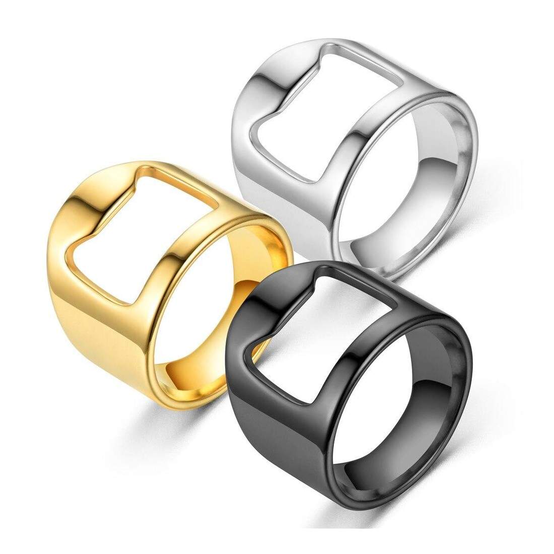 Kapsylöppnare - Ring - 3 pack | Hem & Hobby - Hem & Hushåll - Kök - Köksredskap - Kapsylöppnare | Pryloteket