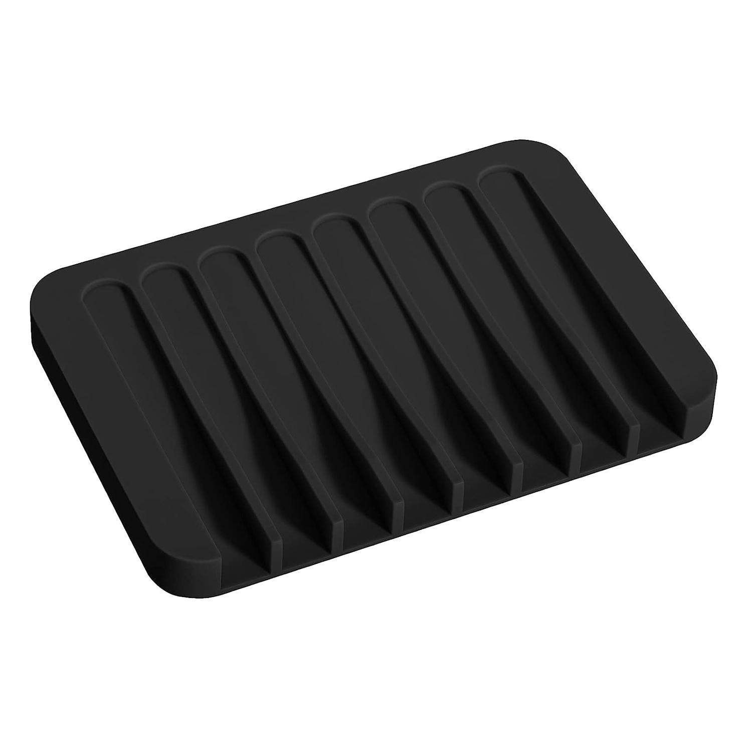 Sæbekop - silikone - sort