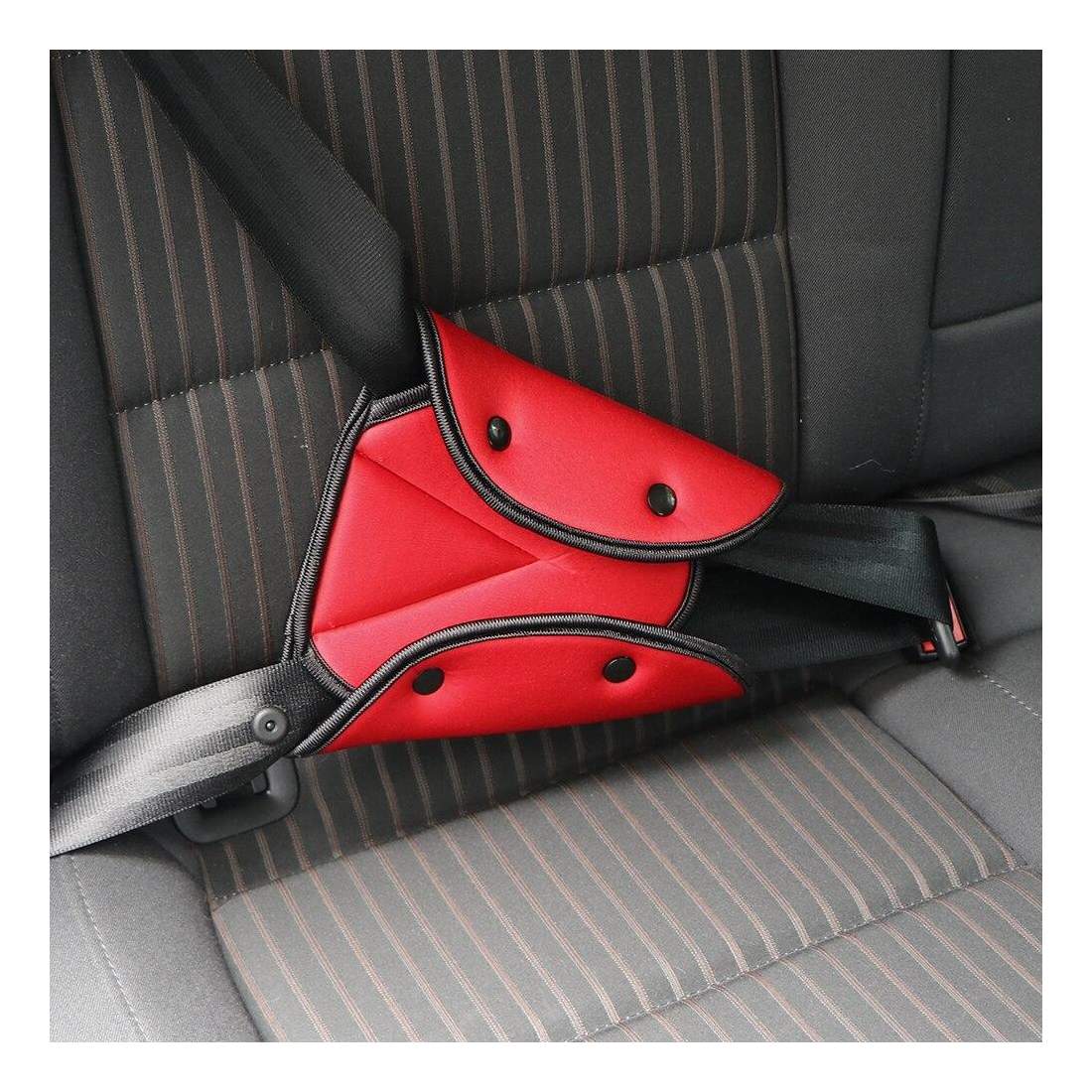 Justerare Säkerhetsbälte för Barn - Röd | Elektronik - Biltillbehör - Övrigt | Pryloteket
