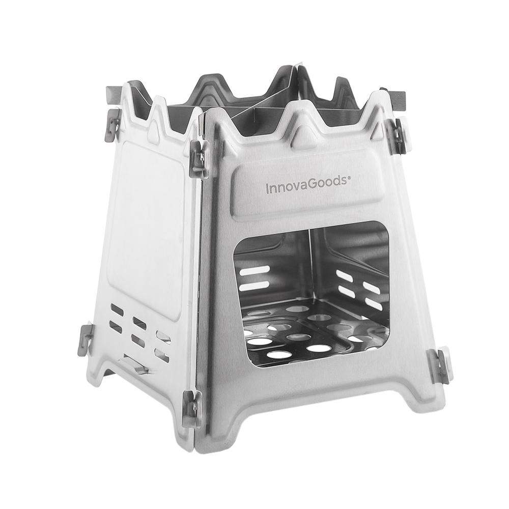 Sammenklappelig campingovn