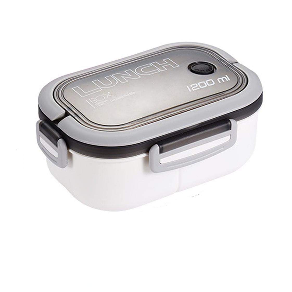 Matlåda med Dubbla Lager och Sked och Gaffel | Hem & Hobby - Hem & Hushåll - Kök - Köksförvaring - Matlådor | Pryloteket