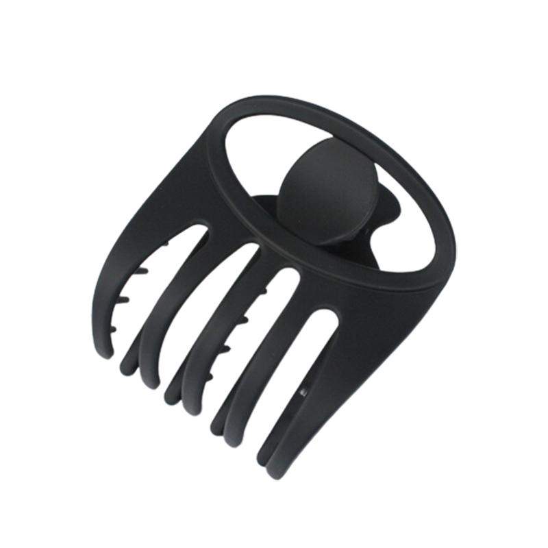 Tyylikäs hiuspuristin - mattamusta