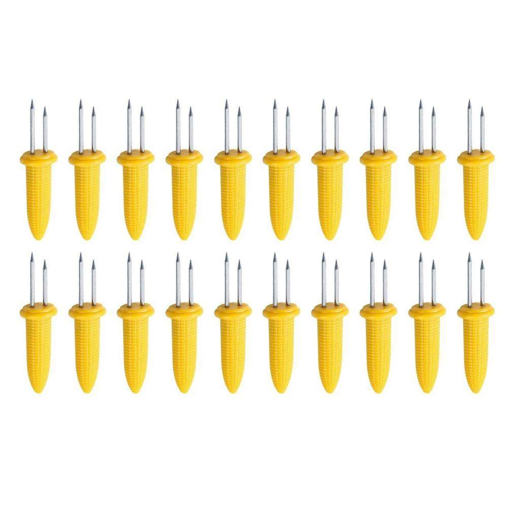 Majskolvshållare - 20-pack - Gula | Hem & Hobby - Hem & Hushåll - Kök - Köksredskap - Övriga Köksredskap | Pryloteket