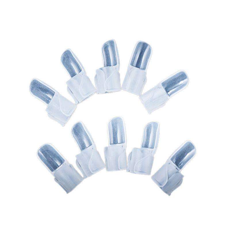 Manicurebeskyttelse, gennemsigtig - 10 -Pak