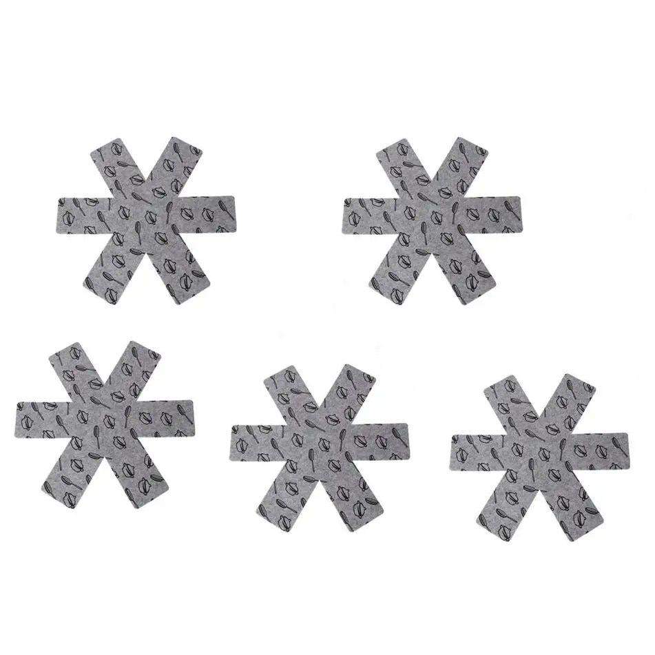 Saucepande/pandebeskyttelse 38 cm, 5-pak