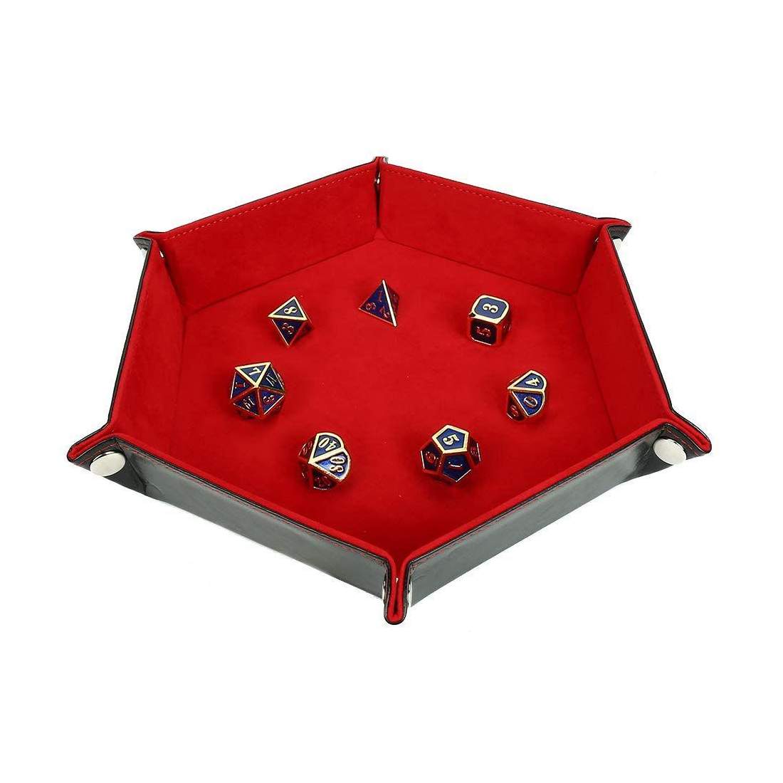 Tärningsmatta, Vikbar - Röd