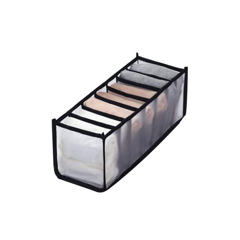 Opbevaringsboks til undertøj - 7 rum