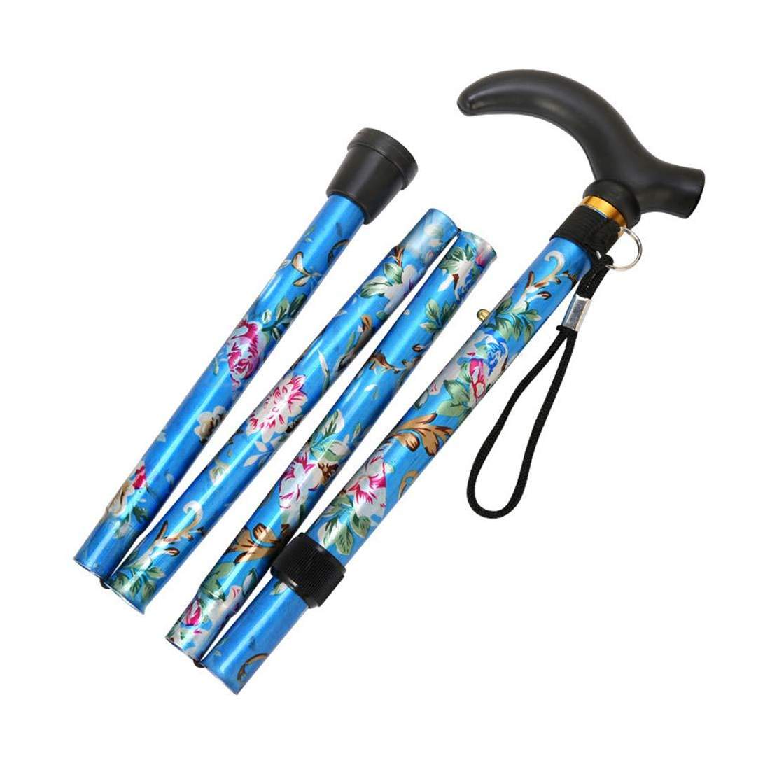 Hopvikbar Käpp - Blå - Justerbar - 81–92 cm | Sport & Fritid - Friluftsliv & Camping | Pryloteket