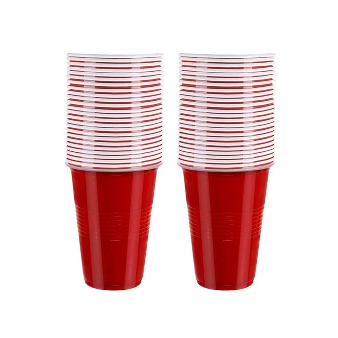 Beer Pong-spel - 50 Glas