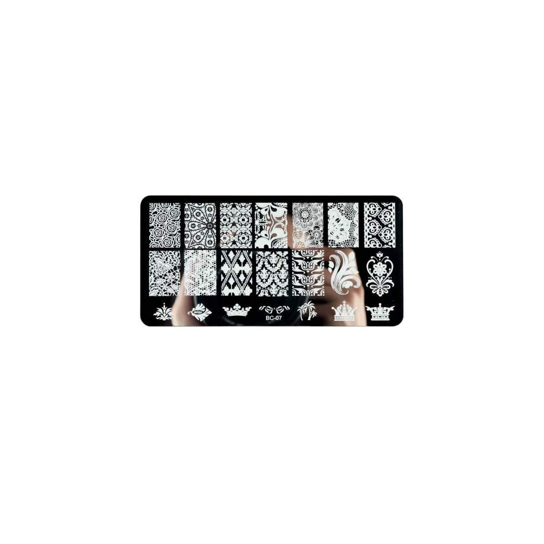 Negledekorationer - stempling - fede motiver