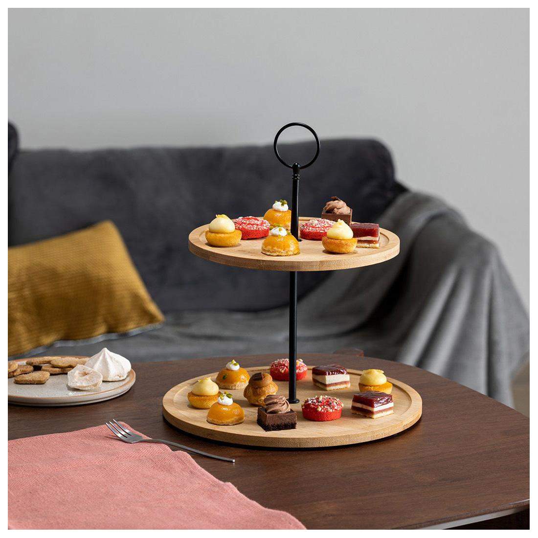 Serveringsställ - Bambu - 2 Plan | Hem & Hobby - Hem & Hushåll - Kök - Servering | Pryloteket